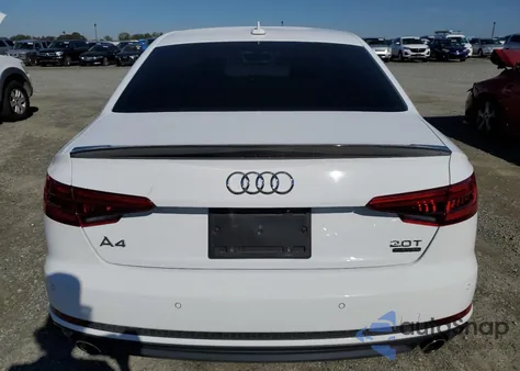 2017 Audi A4 Premium Plus z USA, uszkodzony, nr VIN WAUENAF4XHA171347
